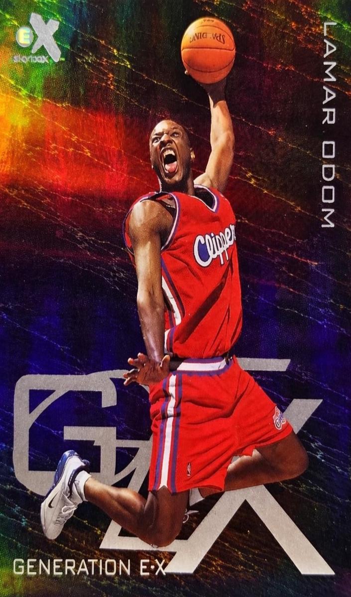 1999 Skybox E-X Lamar Odom #GX9 card