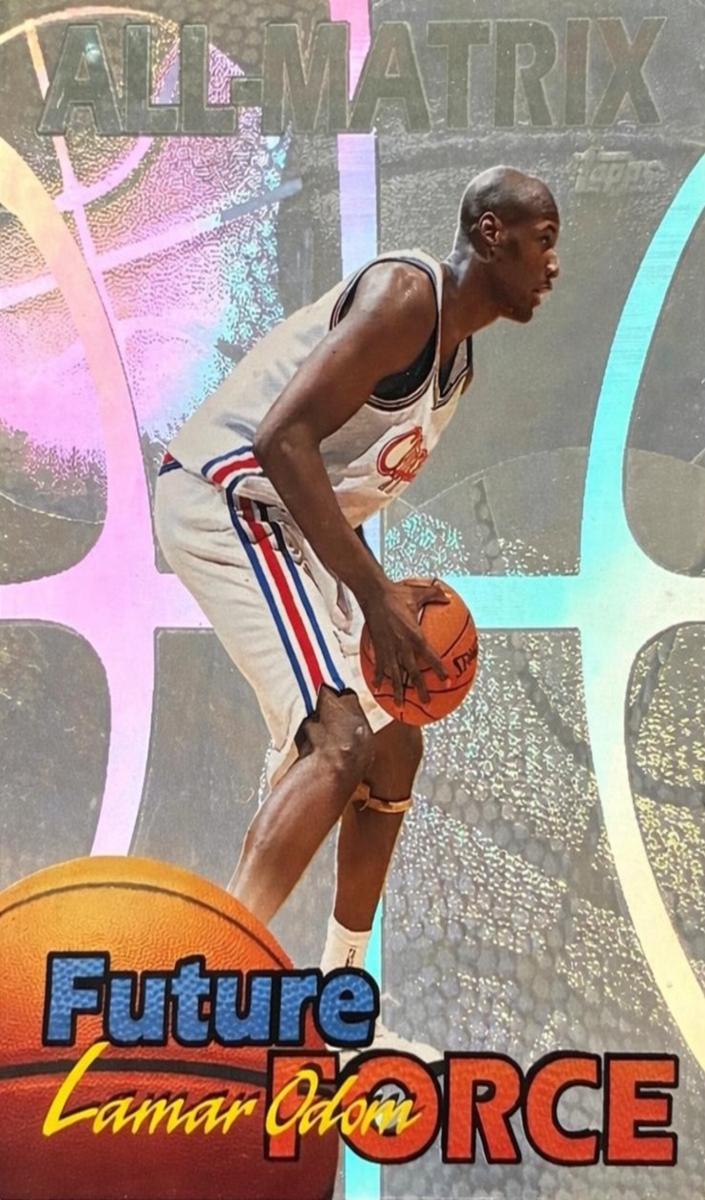 1999 Topps Lamar Odom #AM25 card