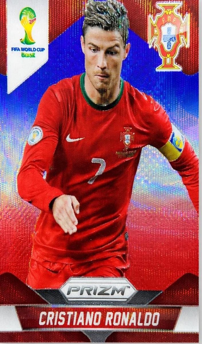 2014 Cristiano Ronaldo [Blue and Red Wave] #161