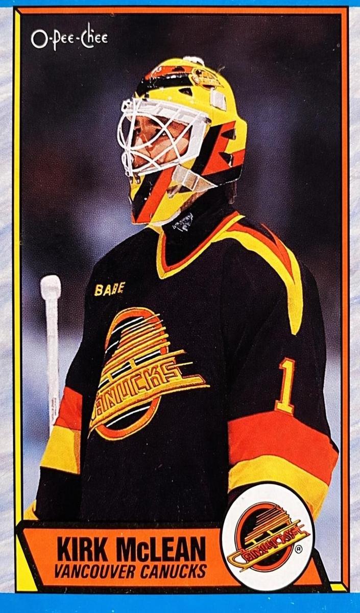 1989 O-Pee-Chee Kirk McLean #61 card