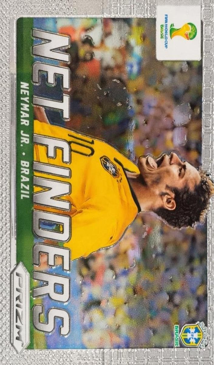 2014 Panini Prizm World Cup Neymar Jr. [Red] #5 card
