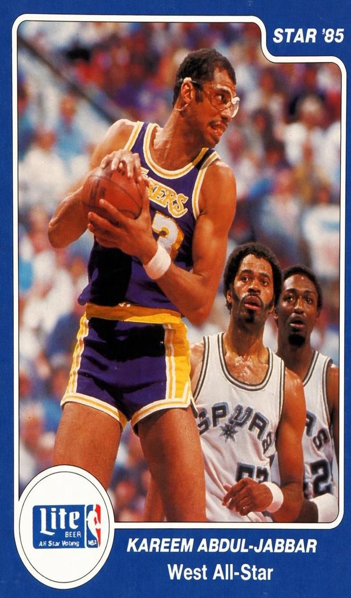 1985 Kareem Abdul-Jabbar #8