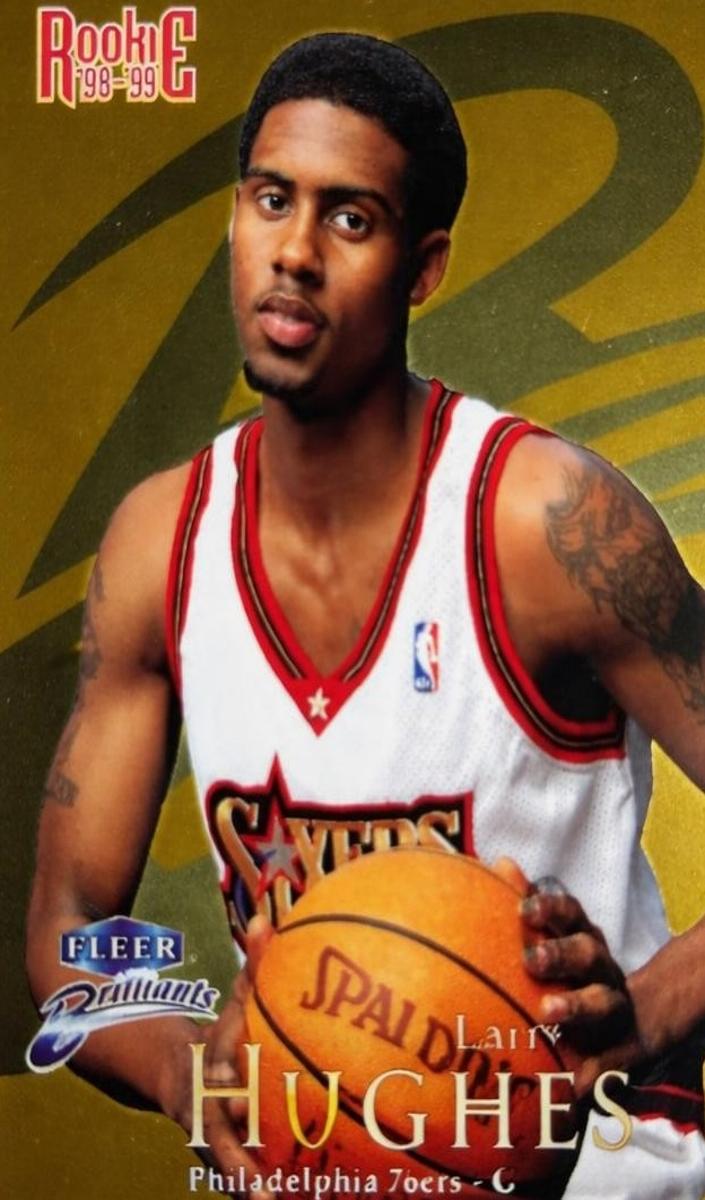 1998 Larry Hughes [Gold] #108