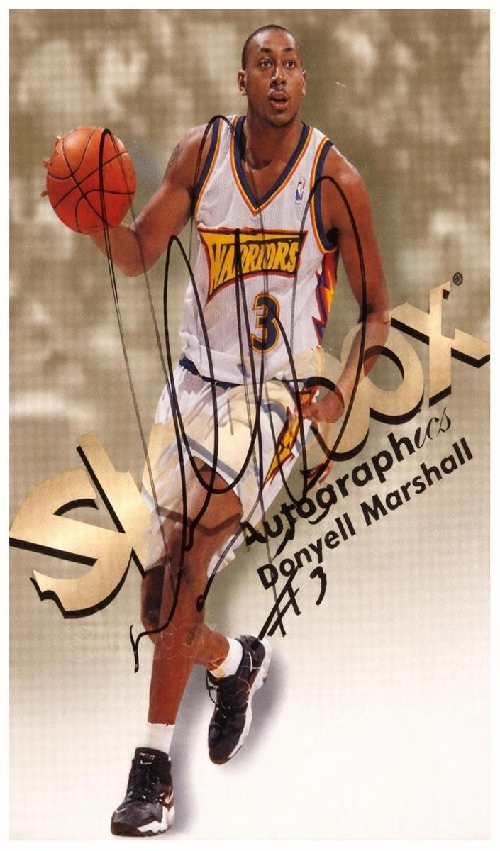 1998 Skybox Premium Donyell Marshall #nno card