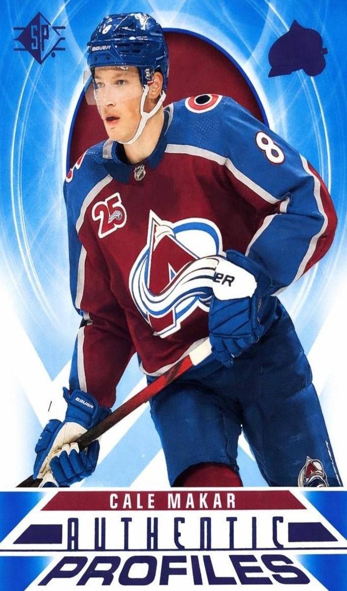 2020 SP Cale Makar [Red] #AP8 card