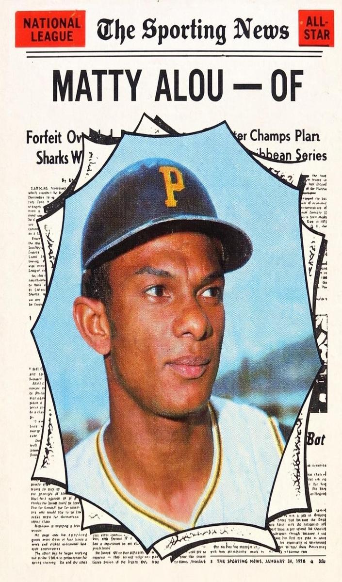 1970 Topps Matty Alou #460 card