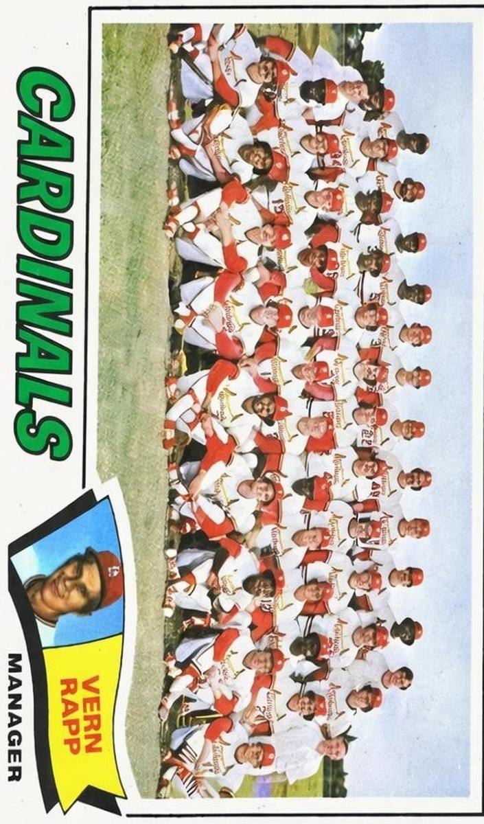 1977 Cardinals Team #183