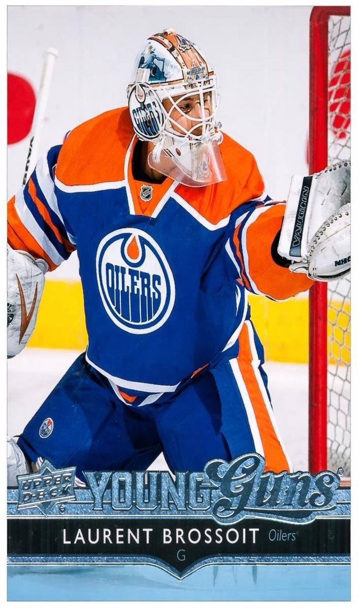 2014 Upper Deck Laurent Brossoit #458 card