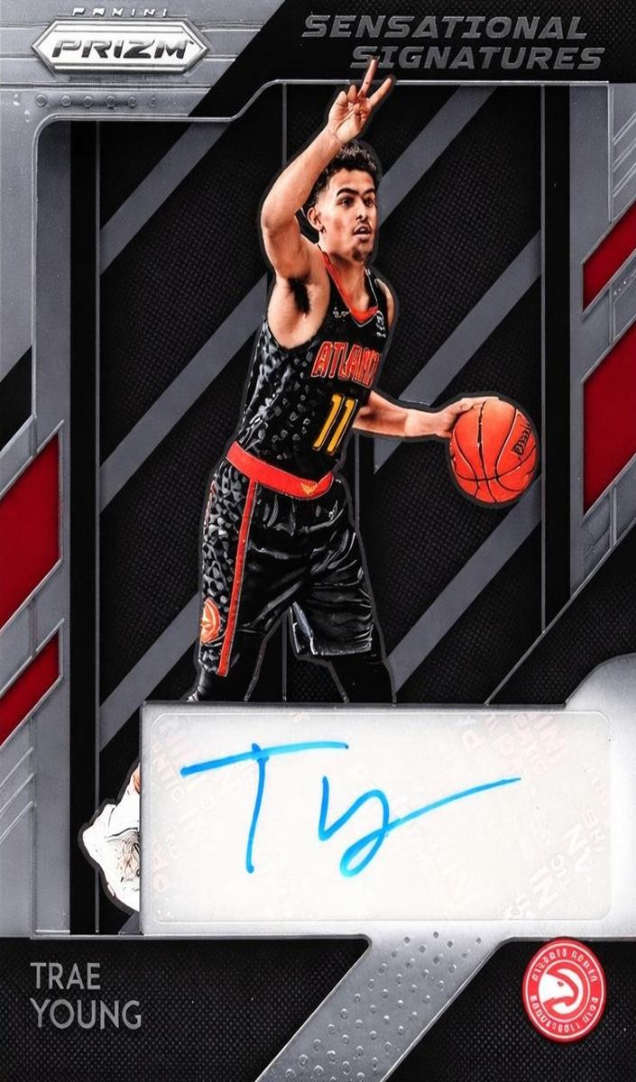 2018 Panini Prizm Trae Young #65 card