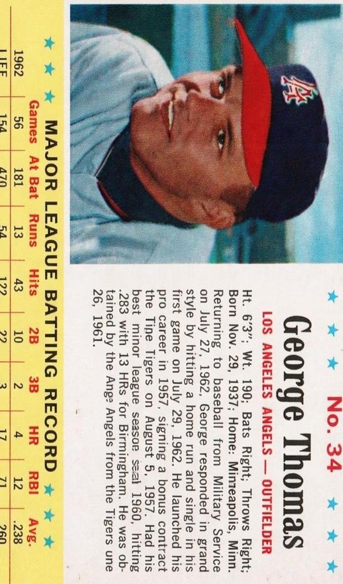 1963 George Thomas #34
