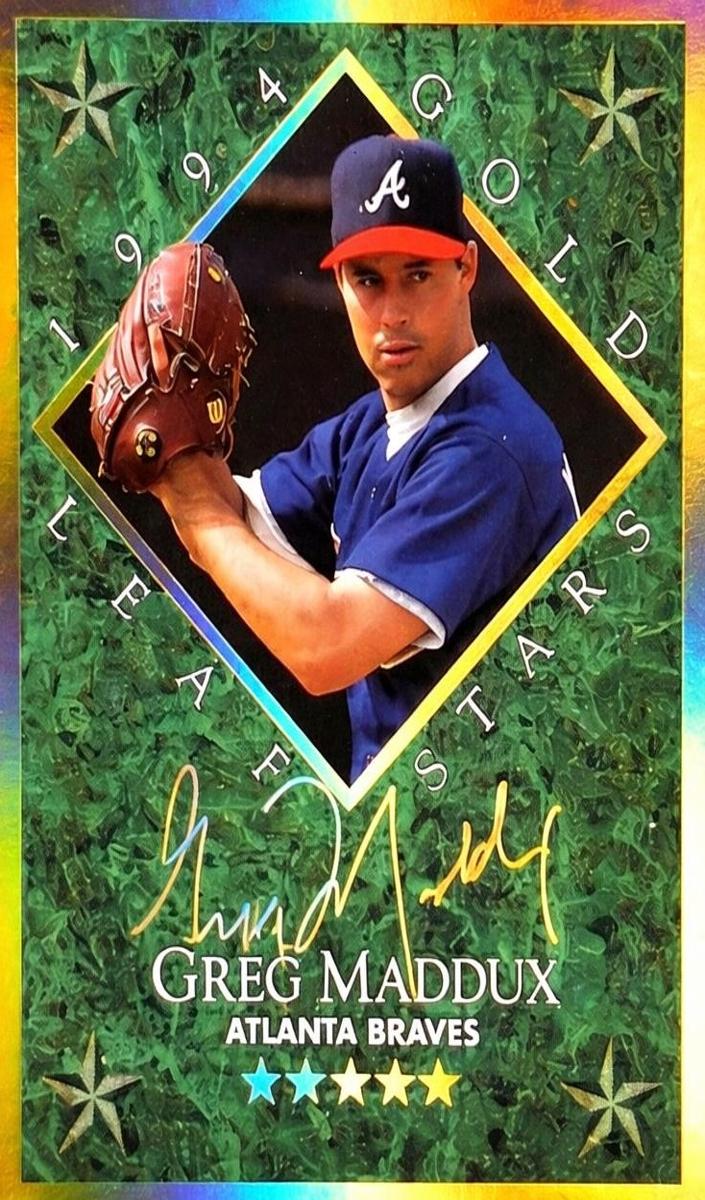 1994 Leaf Greg Maddux #8 card