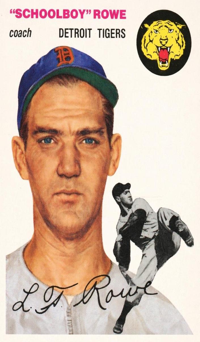 1994 Topps Archives 1954 Reprint Schoolboy Rowe #197 card