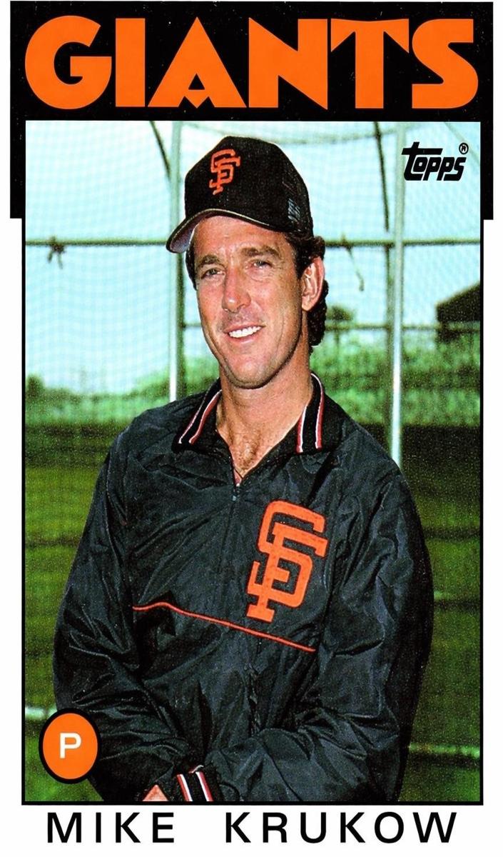 1986 Mike Krukow #752