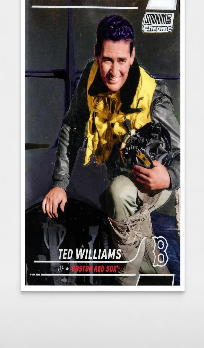 2022 Stadium Club Ted Williams #82 card