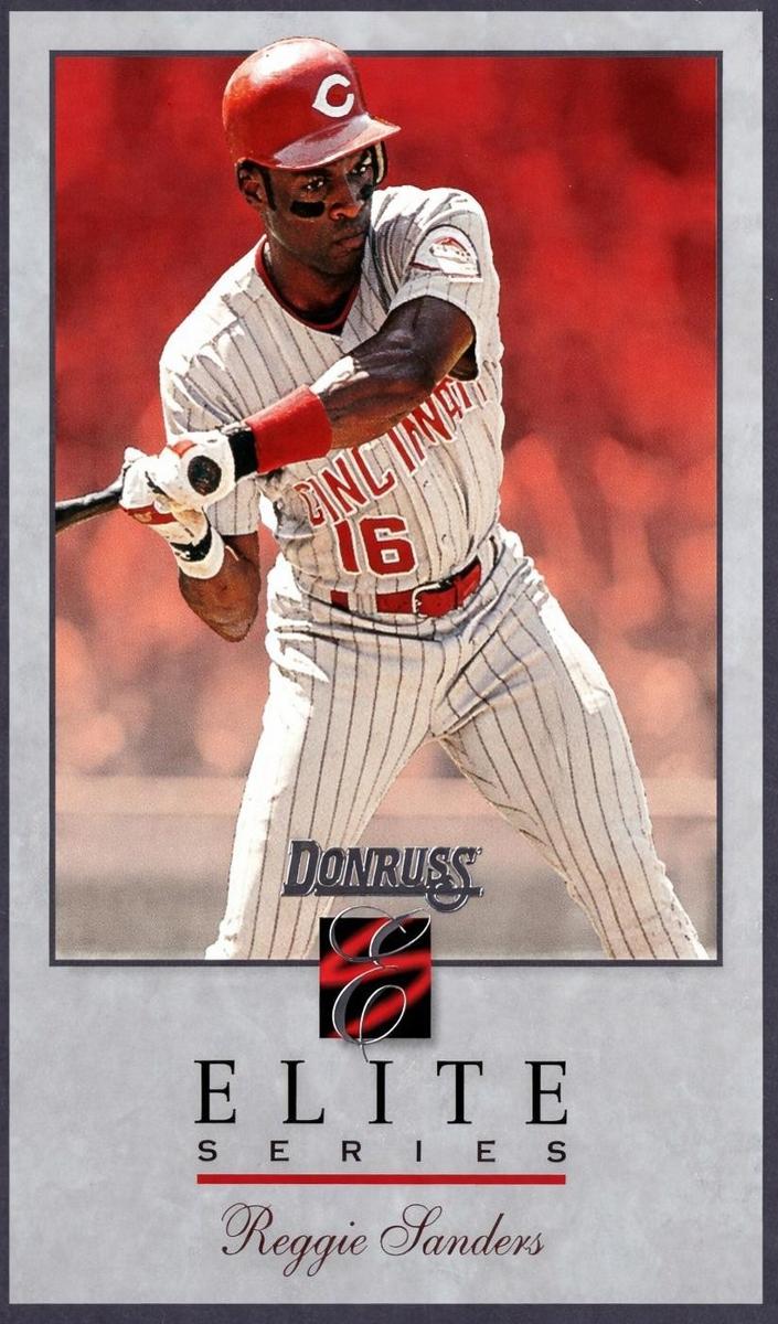 1996 Donruss Reggie Sanders #63 card