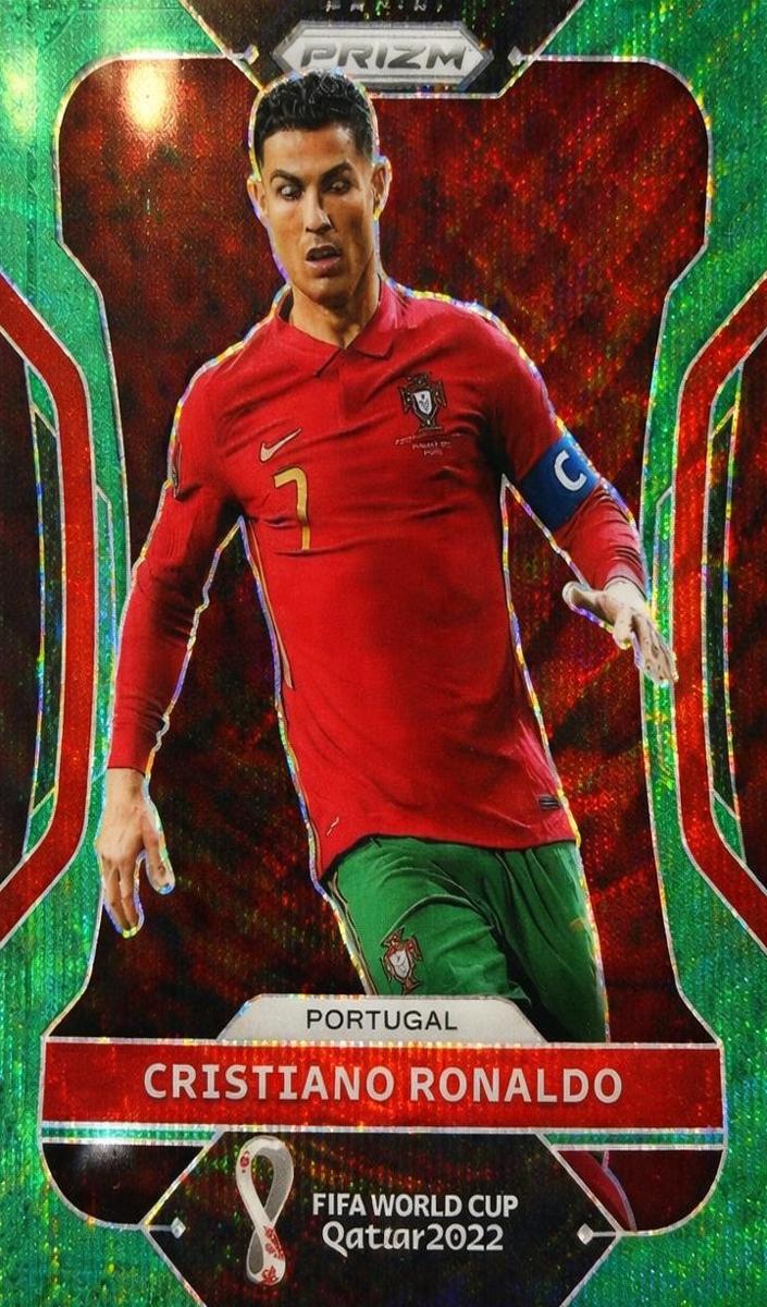 2022 Cristiano Ronaldo [Prizms Green Wave] #175
