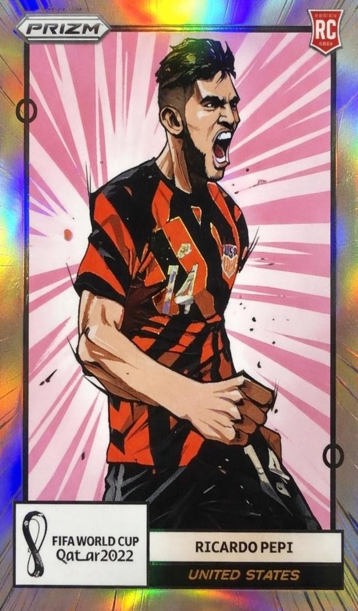 2022 Panini Prizm World Cup Manga Ricardo Pepi #22 card