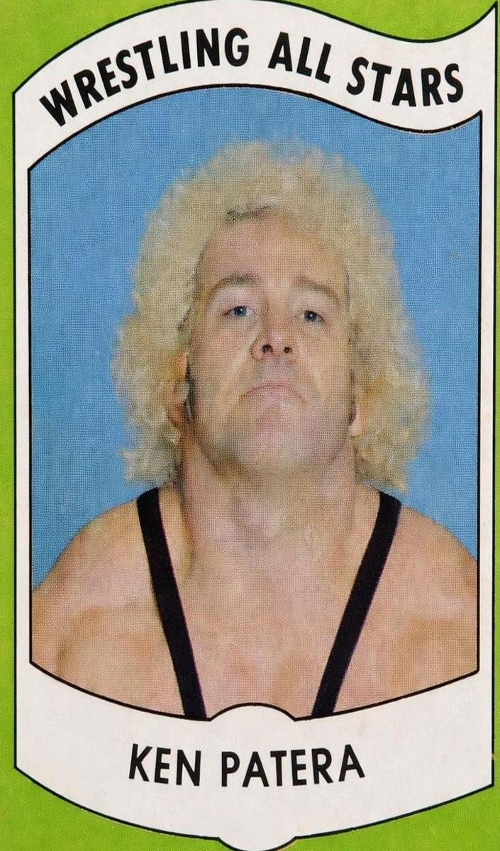 1982 Wrestling All Stars Series A Ken Patera #31 card