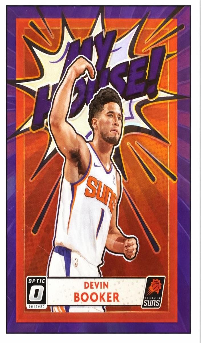 2020 Donruss Optic Devin Booker [Purple] #15 card