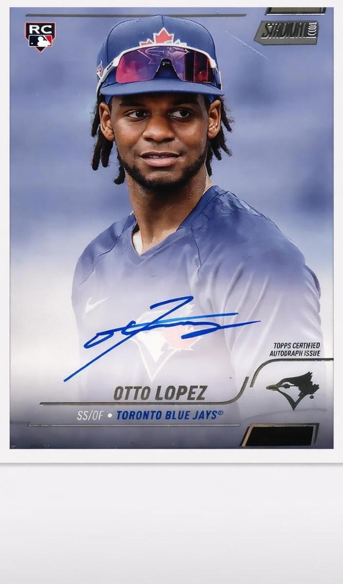 Otto Lopez 2022 Topps Stadium Club Autographs Baseball