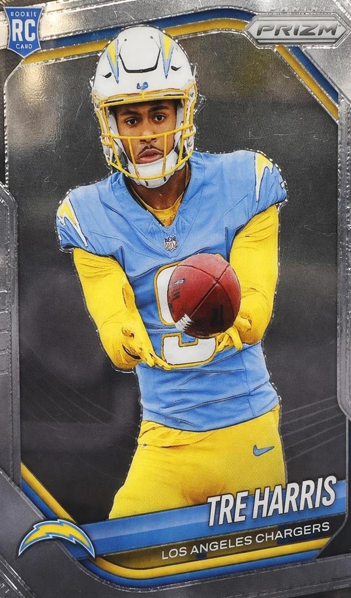 Tre Harris 2025 Prizm Football card
