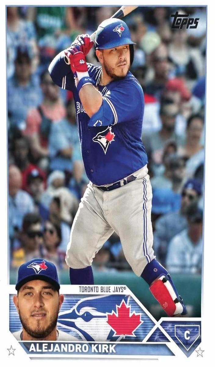 2023 Topps Alejandro Kirk #413 card
