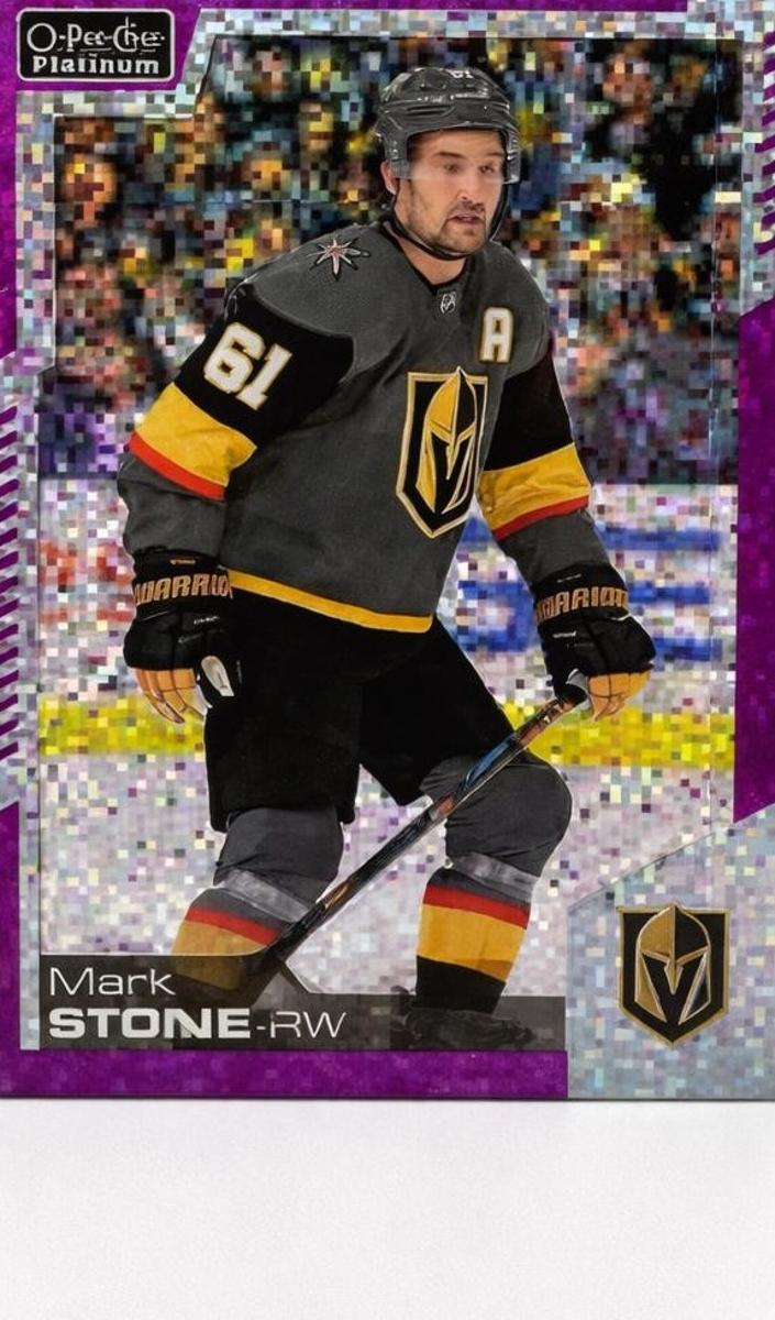 2020 O-Pee-Chee Platinum Mark Stone [Emerald Surge] #40 card