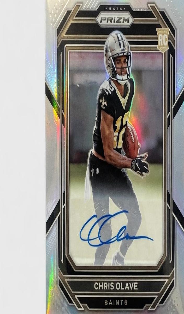 Chris Olave 2022 Prizm Football card