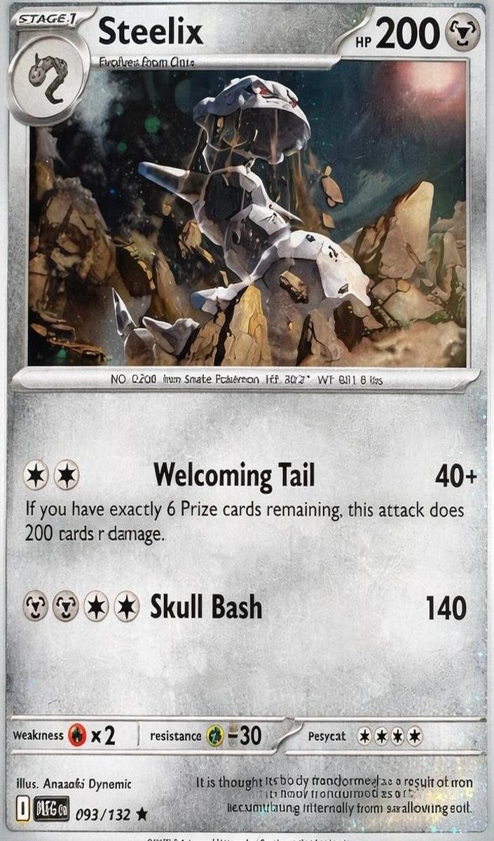 Steelix 2025 Pokemon Mega Evolution