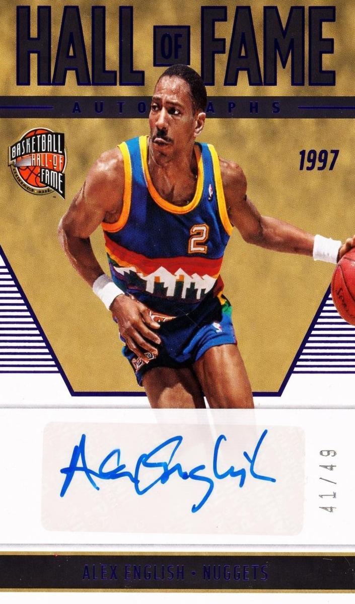 2022 Alex English #HOF-AED