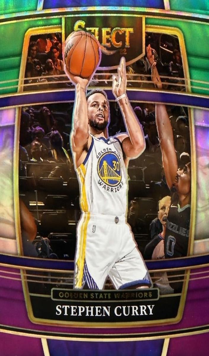 2021 Stephen Curry [Green White Purple] #94