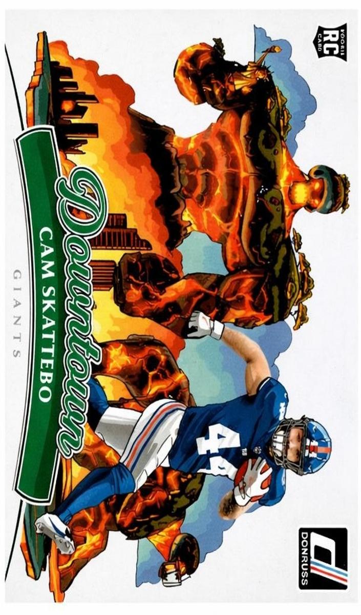2025 Panini Instant Lucky Clover Cam Skattebo #19 card