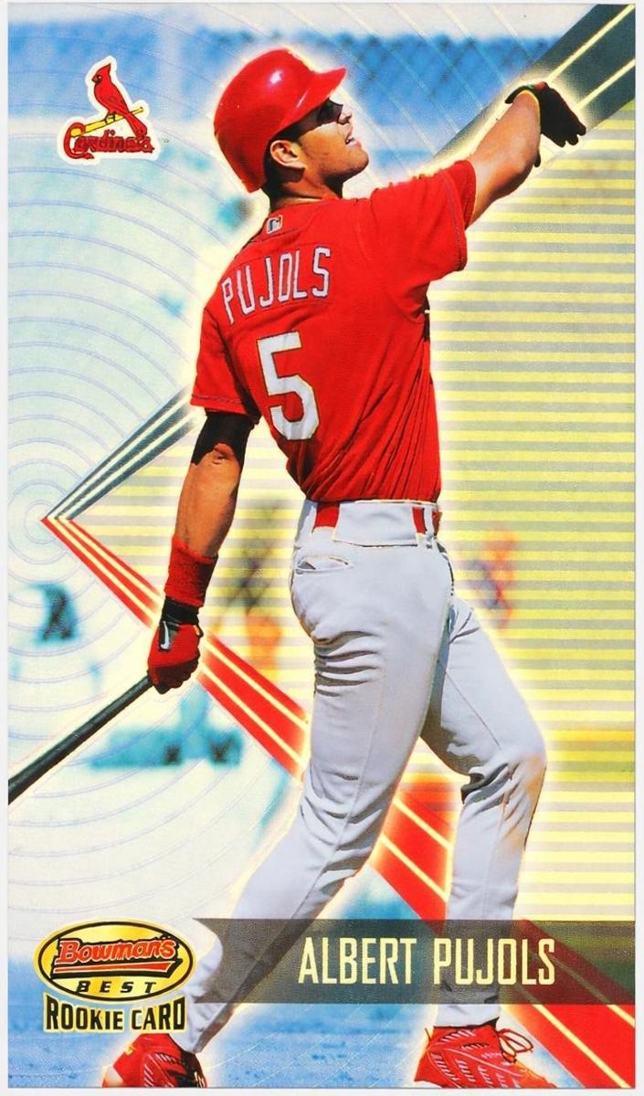 2001 Bowman's Best Albert Pujols #174 card
