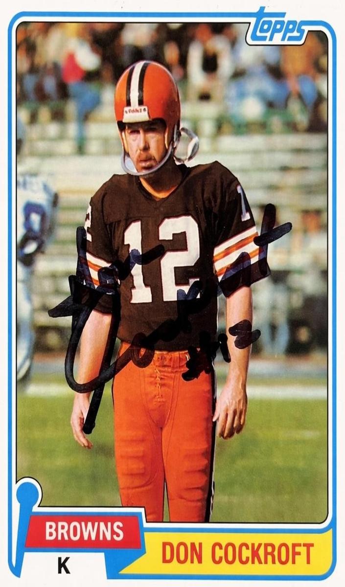 1981 Don Cockroft #458