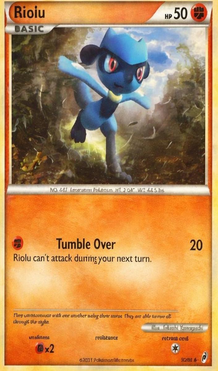 Riolu 2011 Pokemon HeartGold & SoulSilver Call of Legends