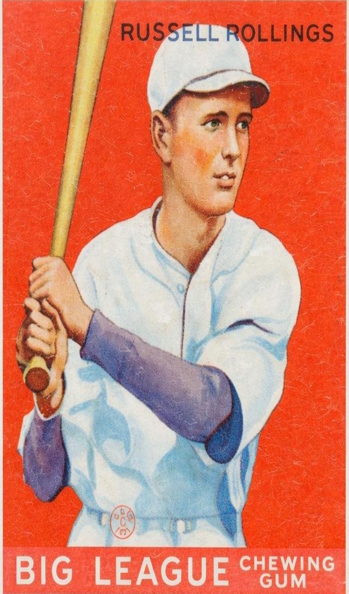 1933 Goudey Russell Rollings #88 card