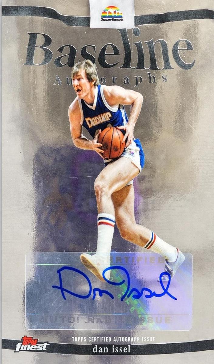 2025 Topps Finest Dan Issel #BA-DI card