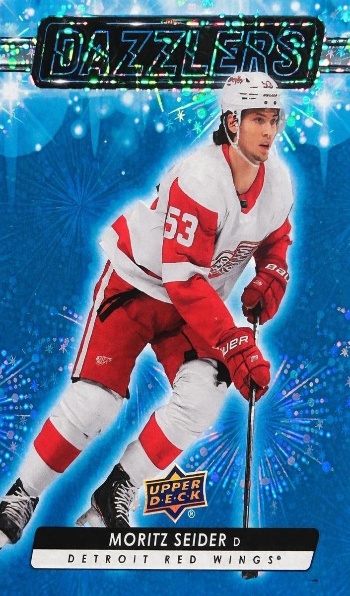 2023 Upper Deck Moritz Seider [Blue] #DZ-50 card