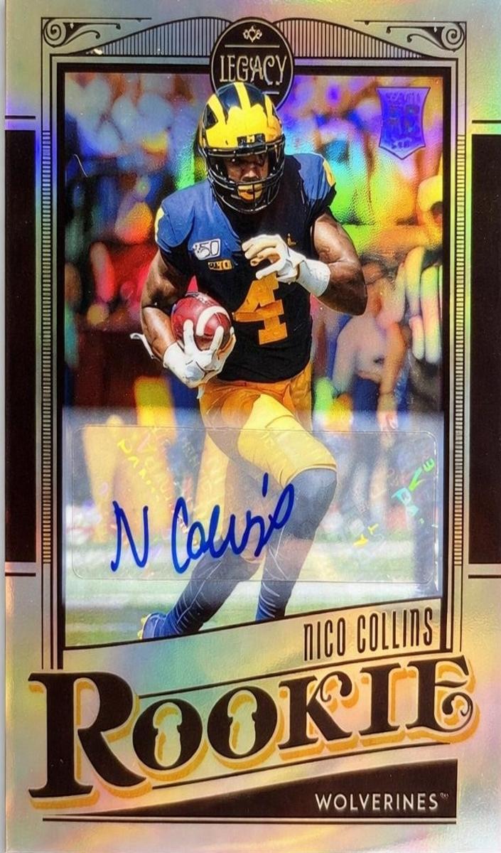 2021 Panini Legacy Nico Collins #160 card