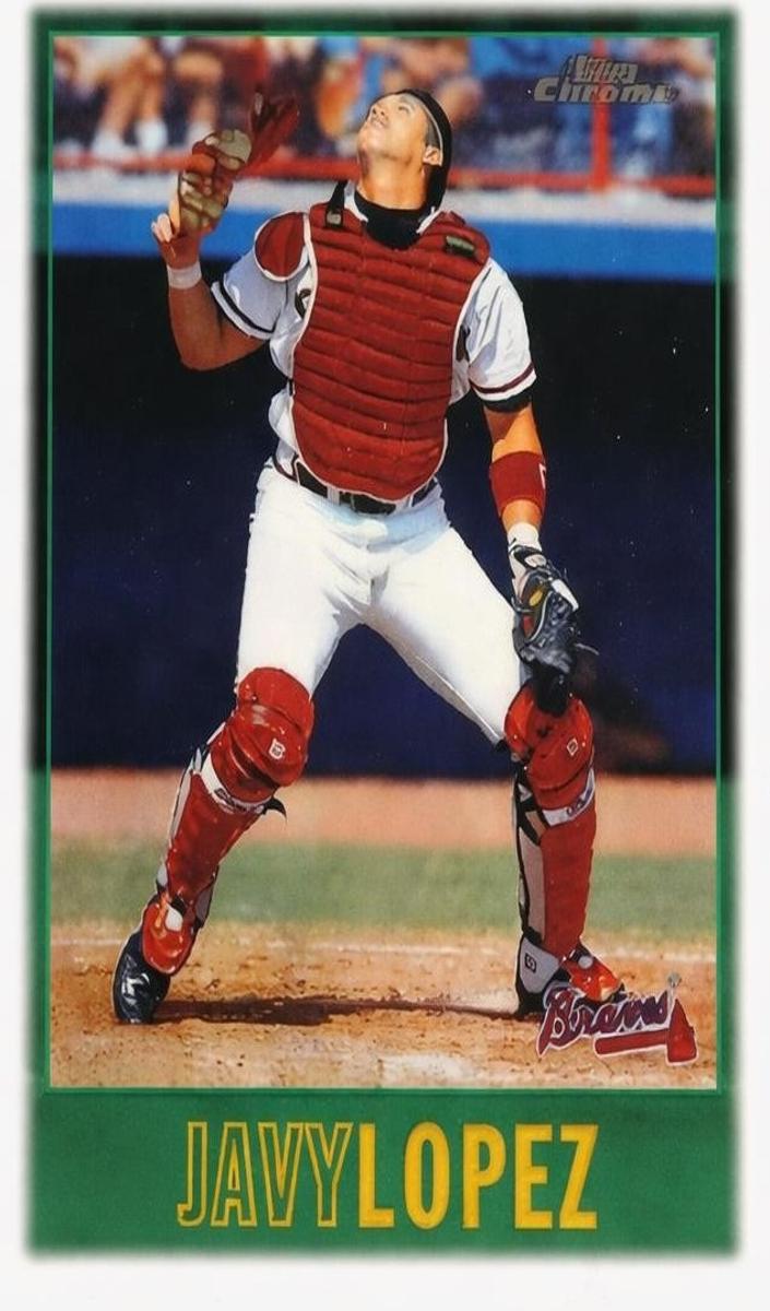 1997 Topps Chrome Javy Lopez #137 card