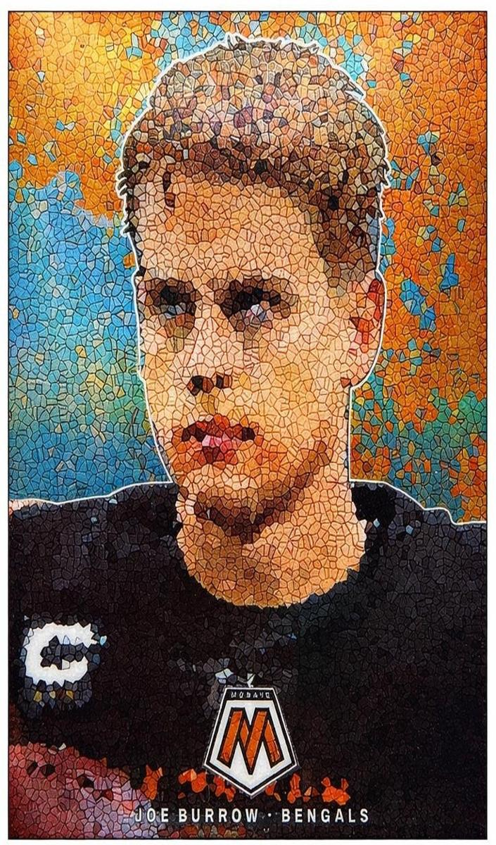 2023 Panini Mosaic Micro Joe Burrow #MM-13 card