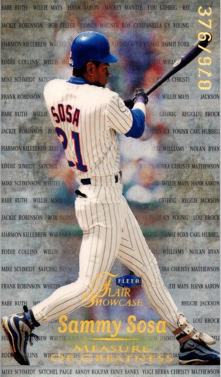 1999 Sammy Sosa #14 MG