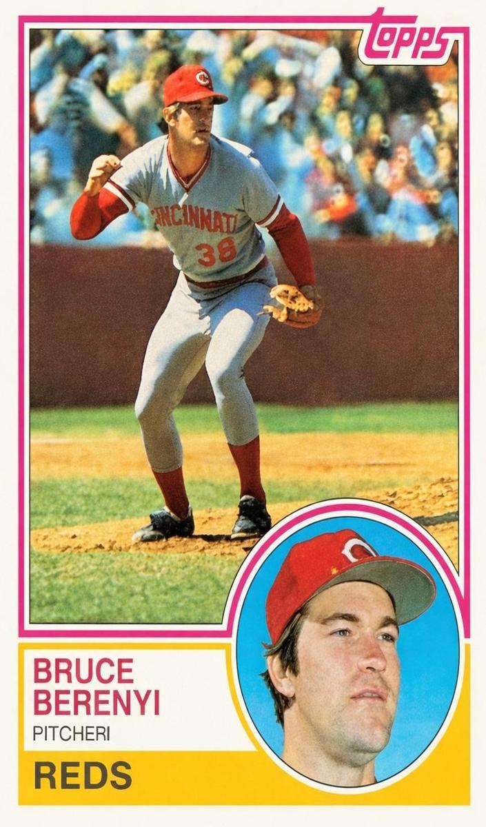 1983 Topps Bruce Berenyi #139 card