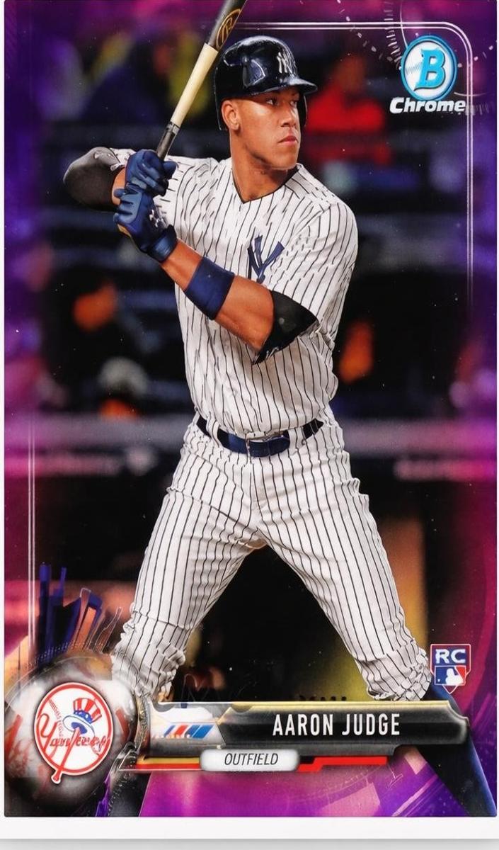 2017 Aaron Judge [Purple Refractor] #56