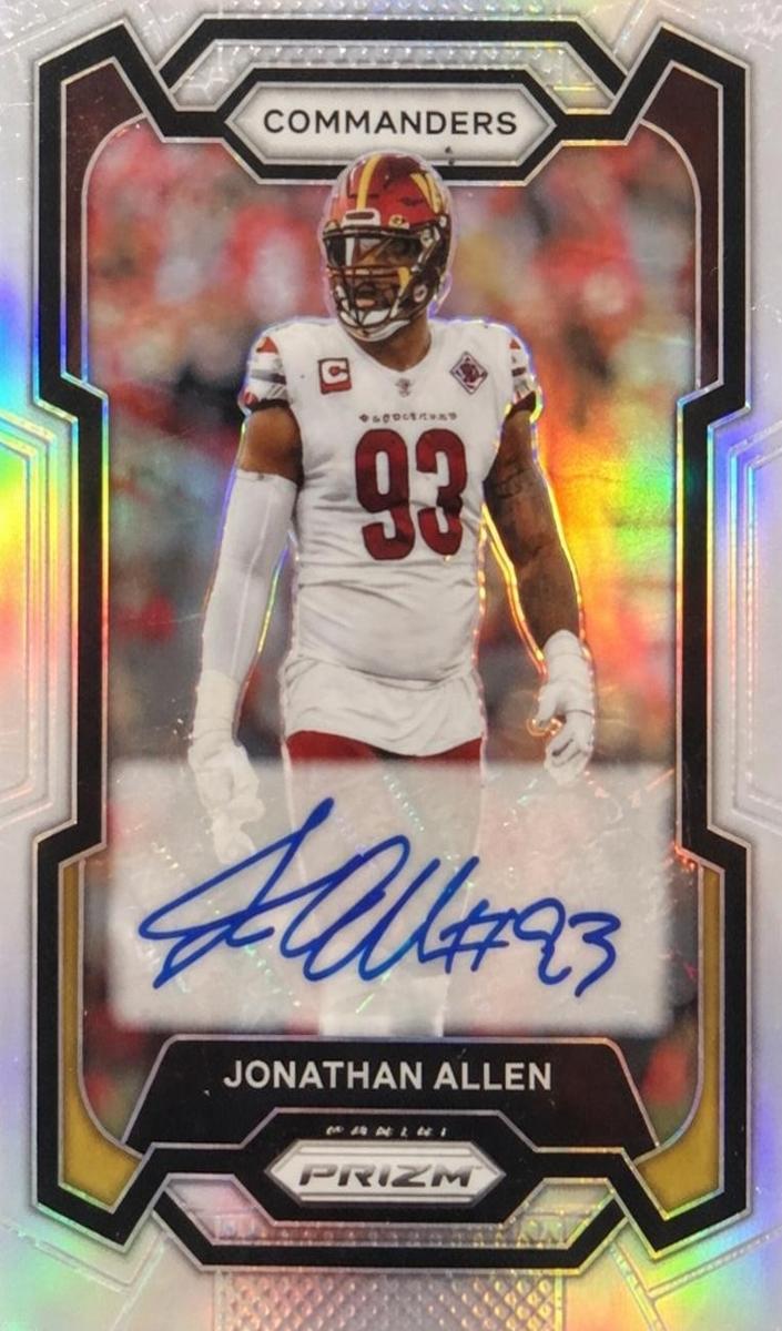 Jonathan Allen 2023 Prizm Football card