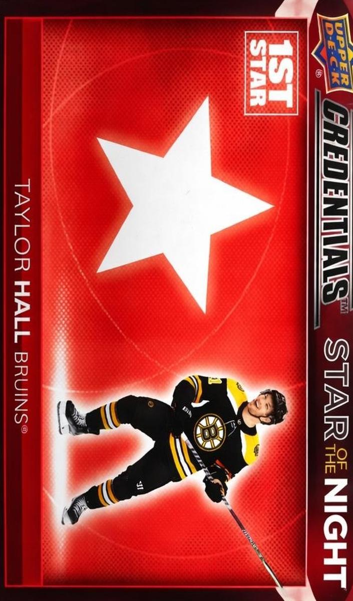 2021 Upper Deck Credentials Taylor Hall #1S-10 card