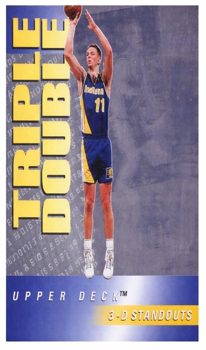 1993 Upper Deck Detlef Schrempf #TD4 card