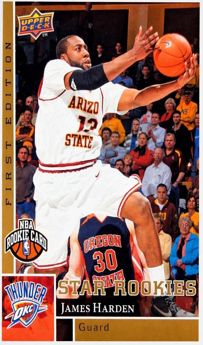 2009 James Harden [Gold] #188