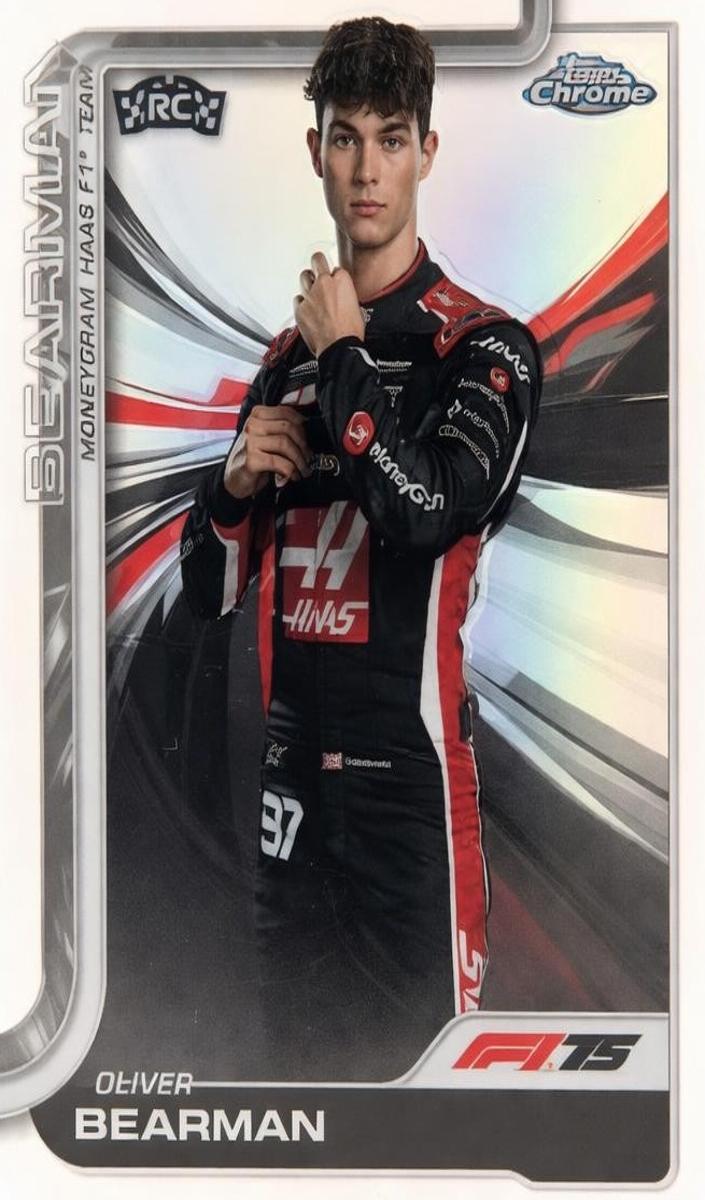 2025 Oliver Bearman [Refractor] #14