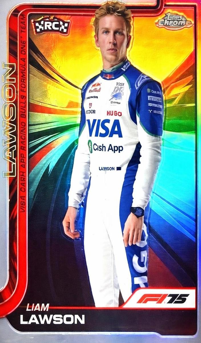 2025 Liam Lawson [Refractor] #11